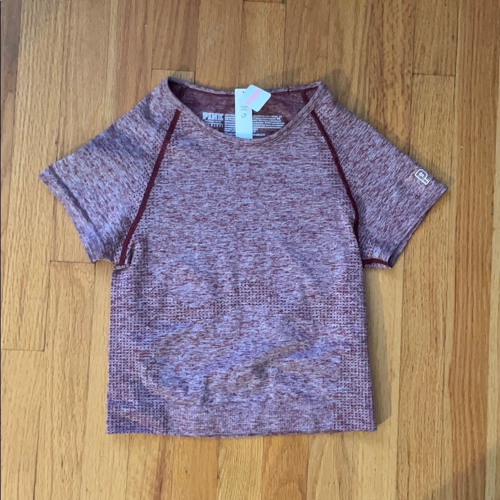 NWT VS Pink Seamless Top